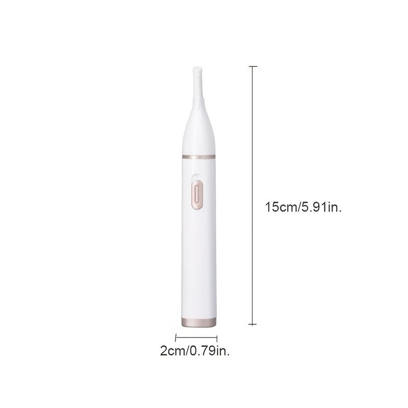 White Multifunctional Electric Trimmer For Men And Women 10000 RPM 180 Minutes Use Hypoallergenic Steel USB C Rechargeable Compact Grooming Kit For Bikini Eyebrows Nose - Image 1