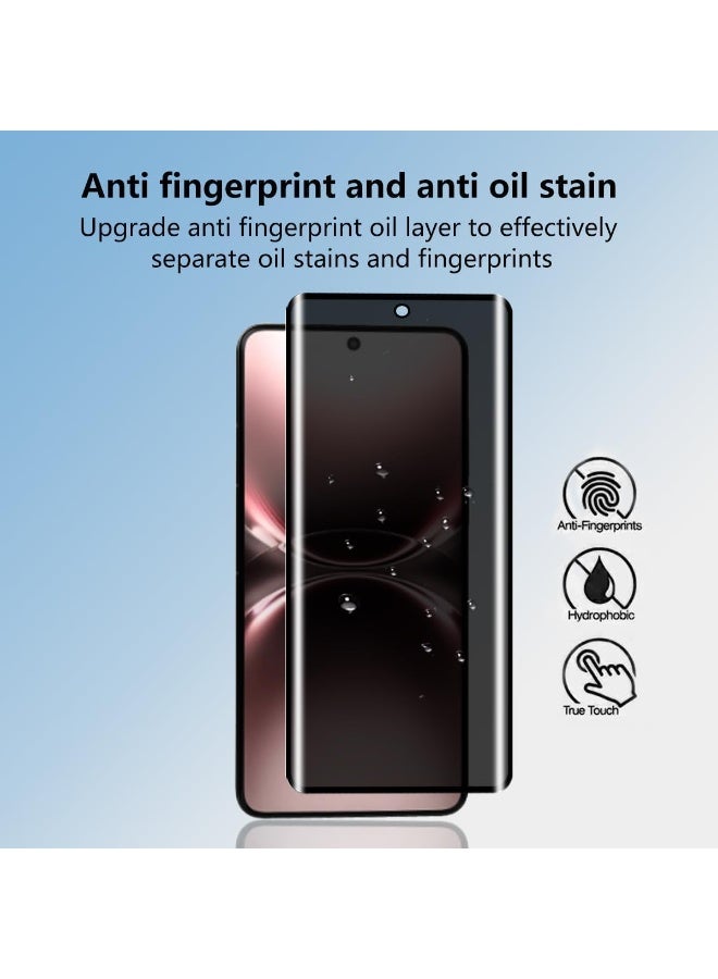 واقي شاشة الخصوصية لهاتف Vivo X200 Ultra مصنوع من الزجاج المقوى، حماية الخصوصية، مضاد للخدش، تغطية كاملة ثلاثية الأبعاد، واقي شاشة الخصوصية مصنوع من الزجاج المقوى لهاتف Vivo X200 Ultra - Image 4