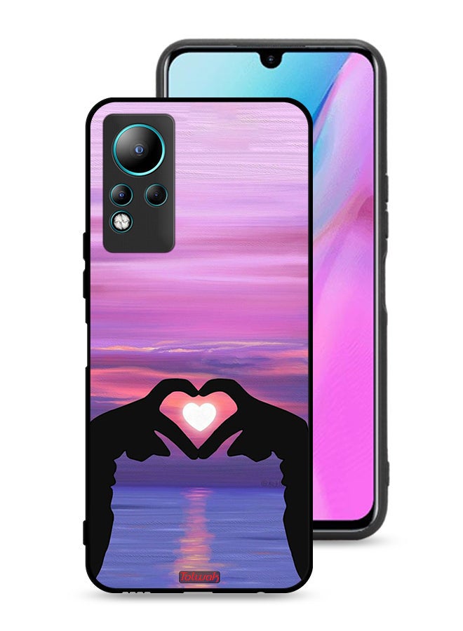 Tolwak Infinix Note 11 Protective Case Cover Heart Moon - Image 1