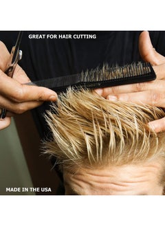 Allegro Combs Allegro Combs 400 Barber Combs Cutting Combs All Purpose Combs 12 Pk. (Black)  - Image 3