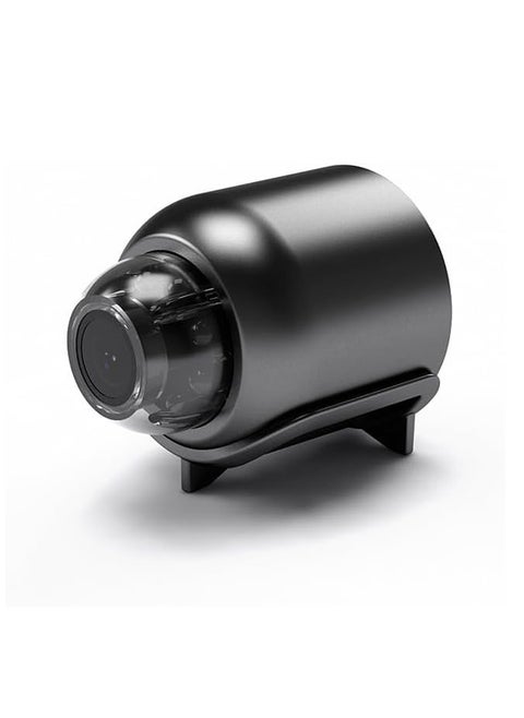 AECAM X5 Mini WiFi Camera Wireless HD 1080P Security IR Motion Detection – Baby Monitor, IP Micro Camcorder, Remote Viewing, Black (64GB Storage)
