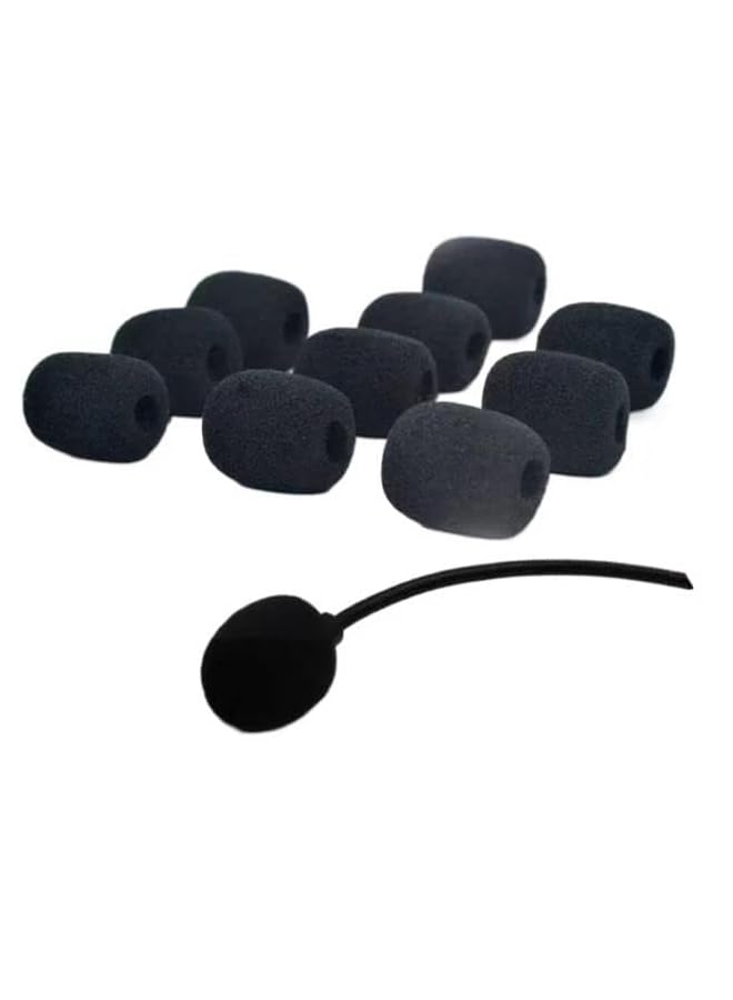 Headset Microphone Pop Filter Cover Replacement For Steelseries Arctis 1 3 5 7 7X 7P 9X Pro Gaming Headset Mic Foam Cover 10 Pack