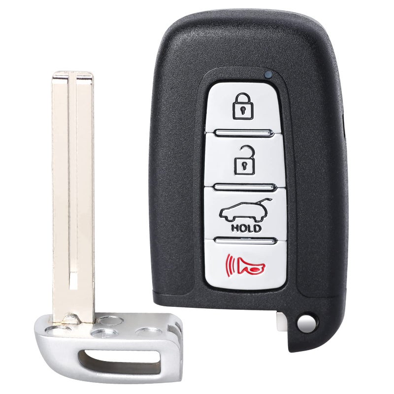 Keymall Car Key Fob Smart Keyless Entry Remote Replacement for HyundaiKia 2011 2012 2013 2014 2015 FCC IDSY5HMFNA04 4 Buttons