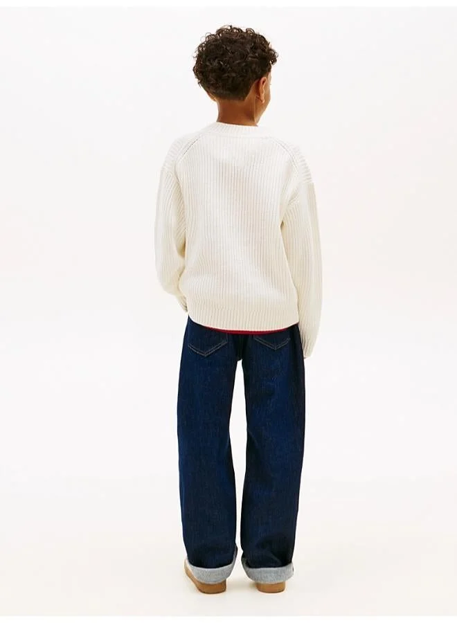 TOMMY HILFIGER Kids Heritage Flag Sweater
