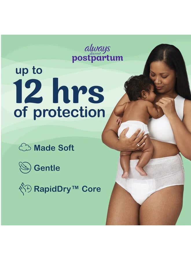 Always Discreet Postpartum and Adult Incontinence Underwear for Women, Small/Medium, Maximum Protection, 14 Count - Image 2