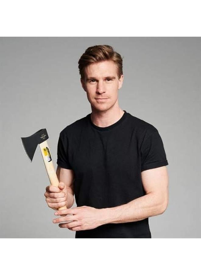 تولسين بلطة بمقبض خشبي 600 جرام 1250 وزن الرأس 600 جرام - Image 2