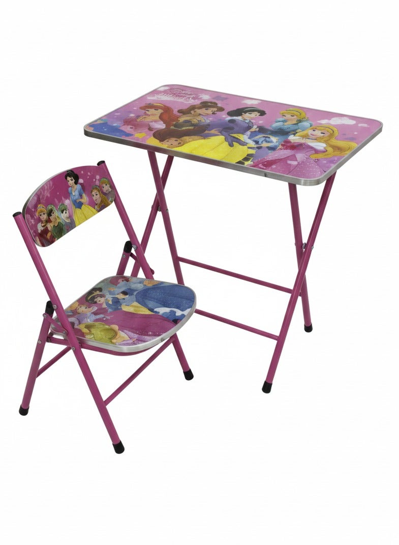 ترف كوم أحدث طاولة وكرسي دراسة قابلة للطي - Image 1