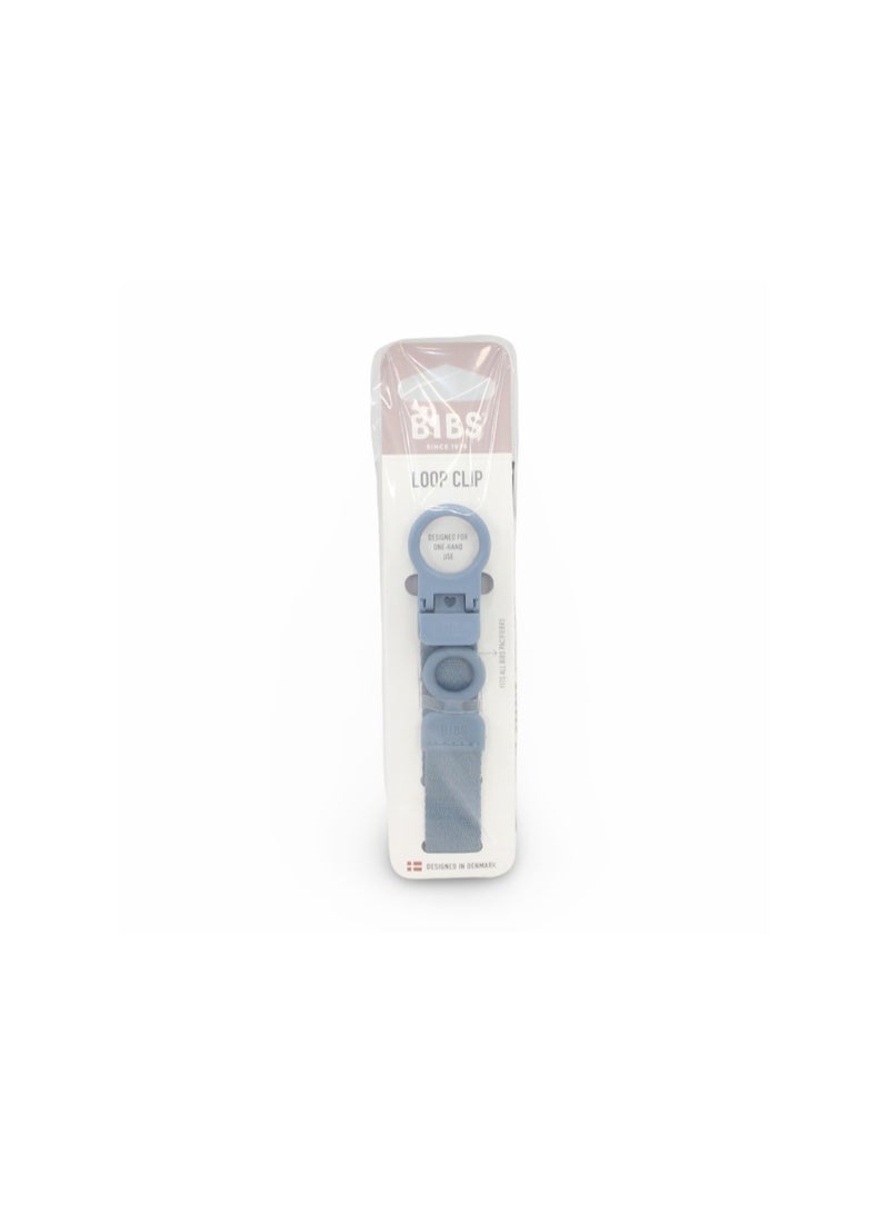 BIBS Pacifier Clip Loop – Petrol - Image 1