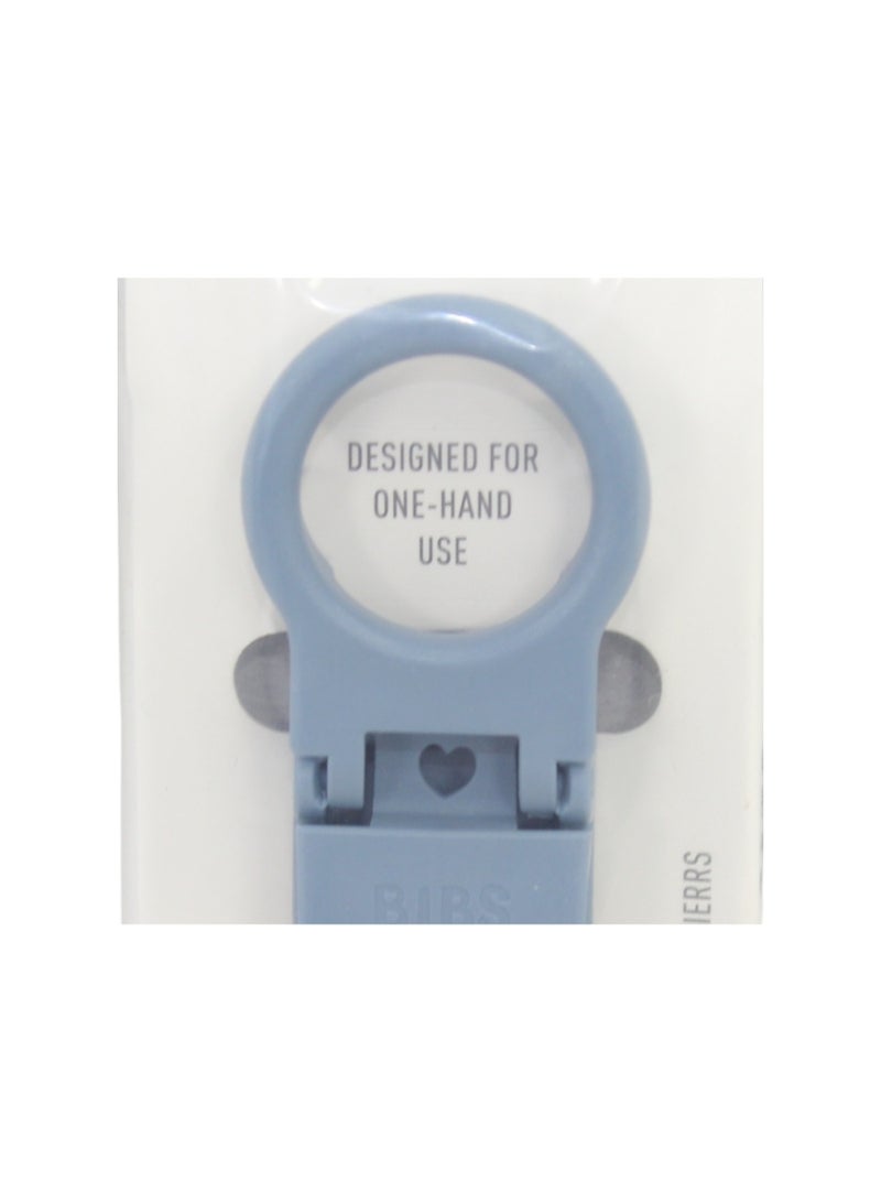 BIBS Pacifier Clip Loop – Petrol - Image 3