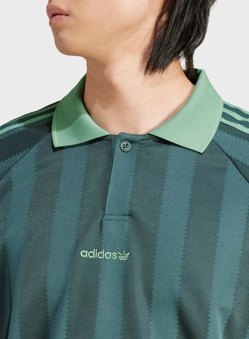 Adidas LS JERSEY Green Originals Men JERSEYS