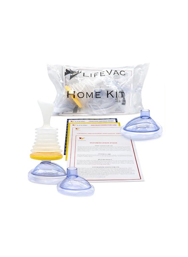 LifeVac LifeVac Choking Rescue Device for Kids and Adults | Portable Airway Assist Device | First Aid Choking Device for Kids and Adults | Home Kit  - Image 1