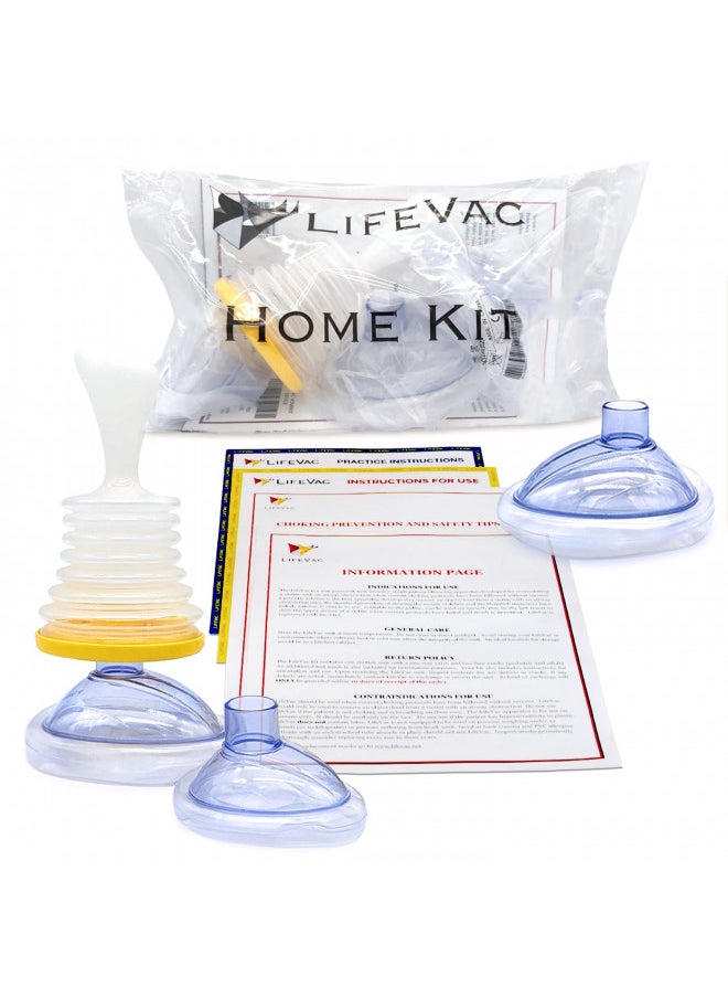 LifeVac LifeVac Choking Rescue Device for Kids and Adults | Portable Airway Assist Device | First Aid Choking Device for Kids and Adults | Home Kit  - Image 2