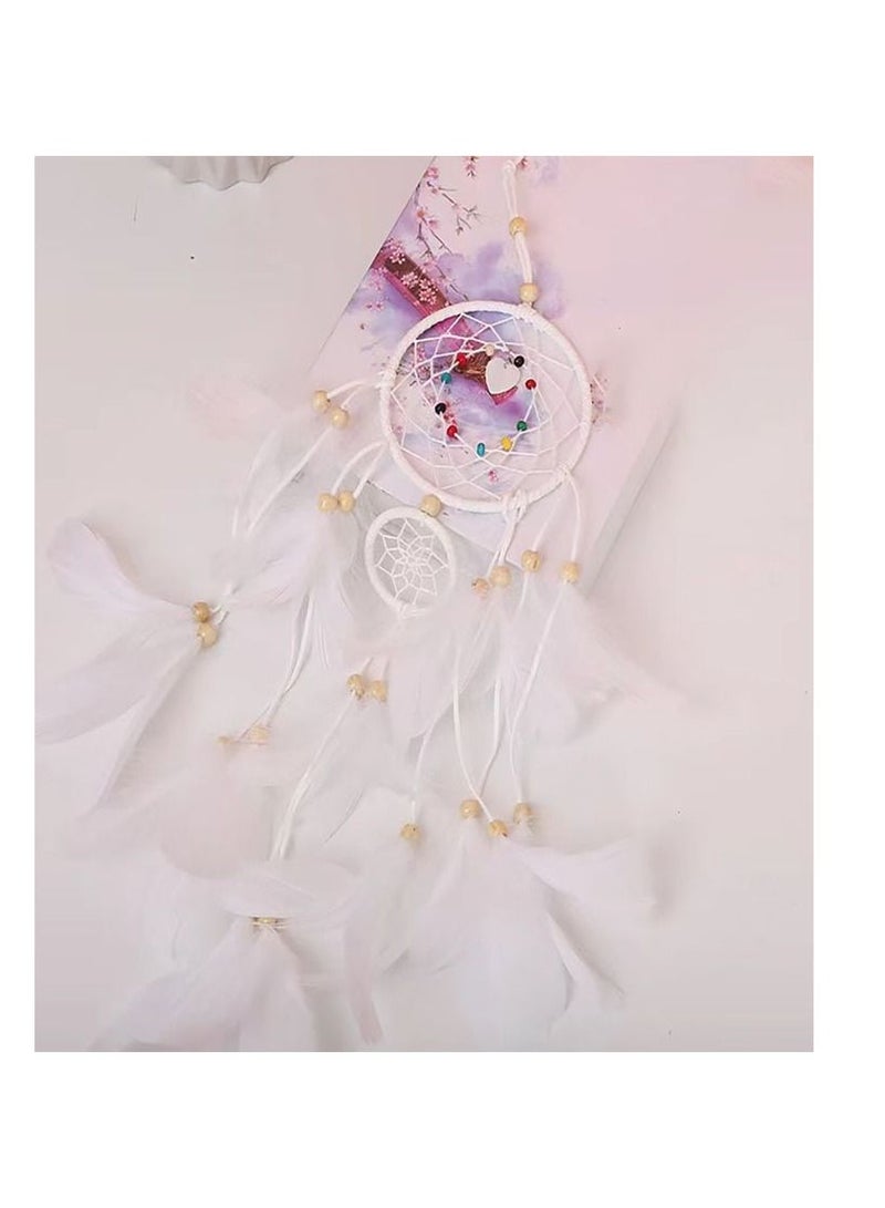 East Lady Feather Dream Catcher with LED Light Wall Hanging Decoration Photography Room Home  - Image 3