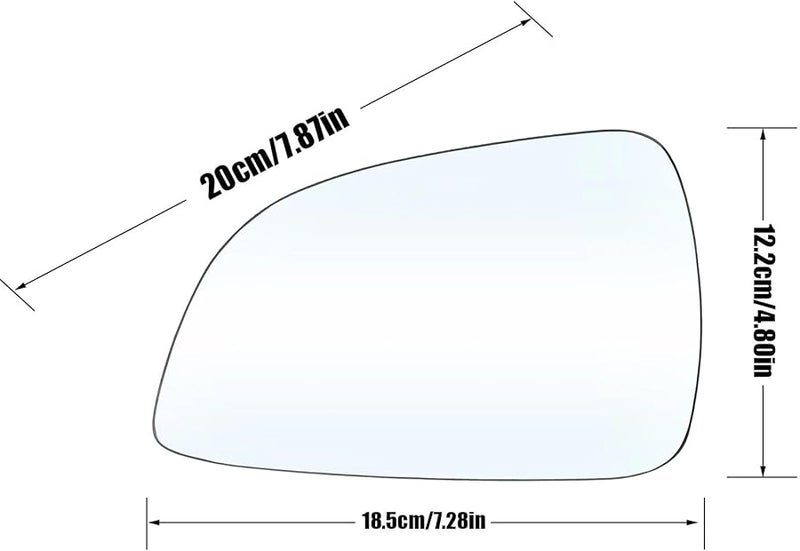 المرآة الجانبية اليمنى المدفأة للخلف لسيارة أوبل أسترا إتش 2009 2010 2011 - Image 3