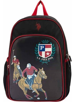 U.S. Polo Assn. U.S. Polo Black School Bag PLÇAN23303  - Image 1