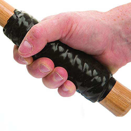 Impacto 9066 Anti-Vibration Tool Grip Wrap Kit, 6.5" x 5", Black/Red - Image 2