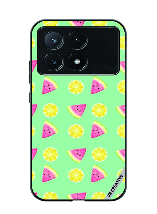 VR CREATIVE Protective Case Cover For Xiaomi Poco X6 Pro Fruits Design Multicolour - Image 1