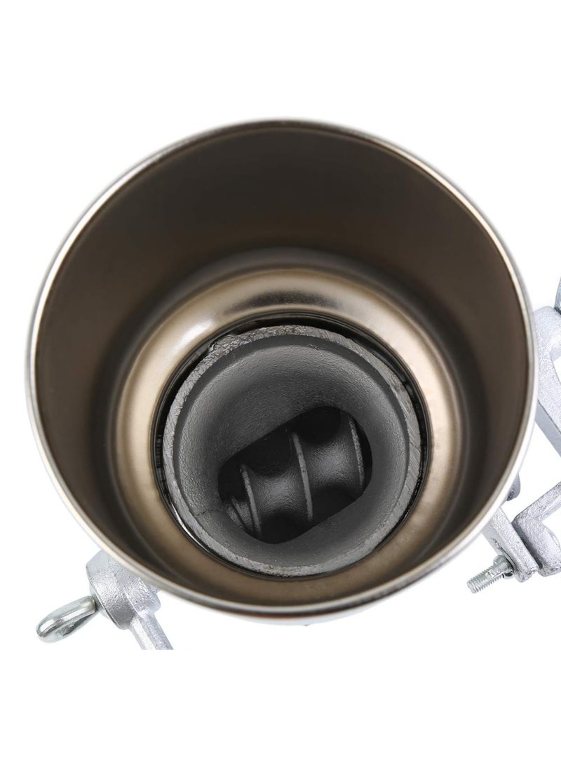 DubaiGallery مطحنة دقيق الذرة والفول السوداني والجوز الكبيرة، مطحنة حبوب حديدية معلبة، آلة طحن الأعشاب، مطحنة التوابل، يدوية منزلية - Image 3