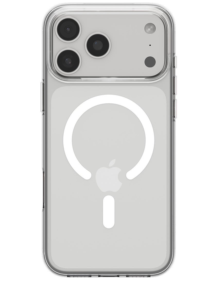 Spigen غطاء كريستال سائل MagFit لجهاز iPhone 17 Pro MAX [MagSafe] - شفاف كريستالي - Image 2