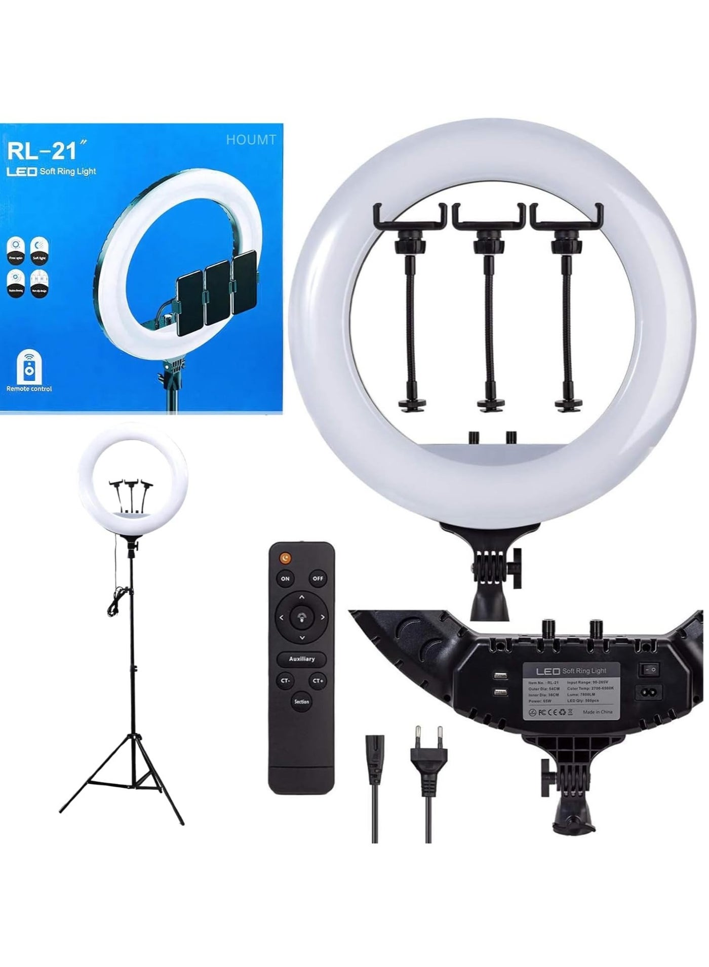 Houmt Houmt Led Ring Light 21 inch