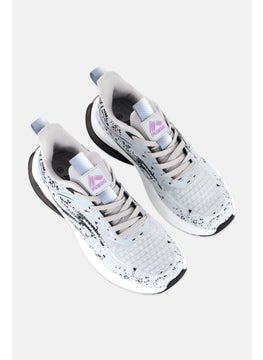 RBX Women Lace Up Running Sports Shoes, Grey Combo  - Image 4