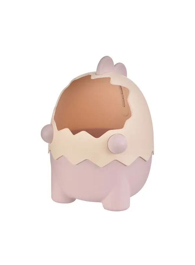 Pink Dinosaur Pen Holder Desktop Storage Bucket Mini Pen Cup Cute Stationery - Image 5
