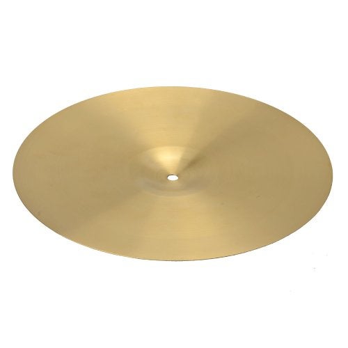 ITSHAND 18 Inch Crash Ride Cymbal for Drum Set, 0.8mm Copper Alloy Bronze Drum Cymbal with Bright Focused Tone, Golden Finish Practice Cymbal for Beginner Drummers, Performance - Image 3