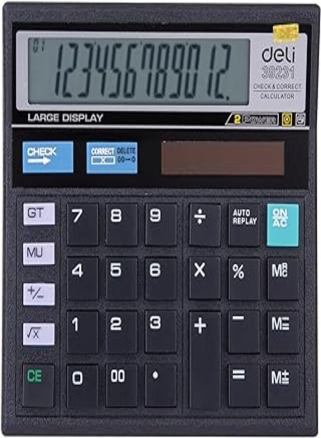 Deli 12 Digits Calculator 39231