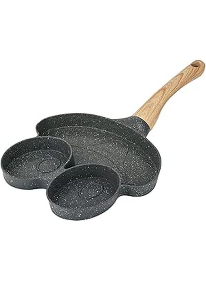 Small Frog Face Nonstick Maifan Stone Egg Frying Pan For Stovetop Omelet Breakfast - Image 1