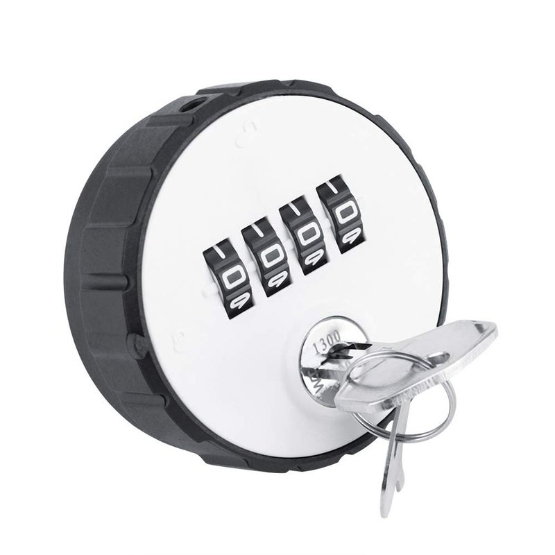 Digital Zinc Alloy Code Combination Cabinet Safe Lock, Password Safe Lock with Keys, 100 - Code Digital Lock for Tool Boxes Drawers Mailboxes School Lockers (Installation Thickness 20mm) - Image 4
