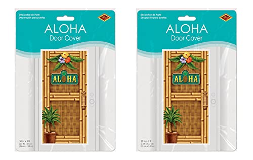 Beistle 2 Piece Aloha Door Covers 30 x 5 - Image 3