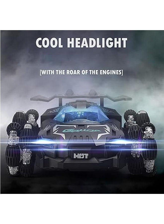 عام سيارة تحكم عن بُعد للأطفال، تتجاوز العقبات وتقوم بالحركات المذهلة من الجهتين، سيارة ألعاب كهربائية بلا أسلاك للمغامرات في الطرق الوعرة. تتميز بسرعتها العالية وضوء الموسيقى، وتعمل بتقنية 2.4G مع شحن كهربائي، مثالية للعب الممتع للأطفال. - Image 4