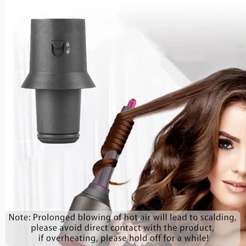 Chuancheng Upgraded Replacement Adapter for Converting Dyson Supersonic Hair Dryer to Curling Iron Styler (HD01, HD02, HD03, HD04, HD07, HD08) - Image 3