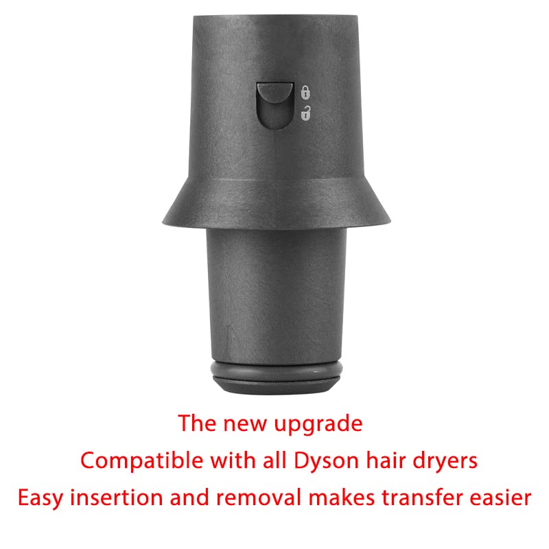 Chuancheng Upgraded Replacement Adapter for Converting Dyson Supersonic Hair Dryer to Curling Iron Styler (HD01, HD02, HD03, HD04, HD07, HD08) - Image 4