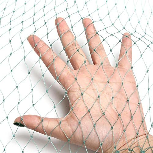 Krisah® 80 X10 Green Anti Bird Net (19 mm Mesh Size) with Cable Ties for Easy Tying (80) - Image 3
