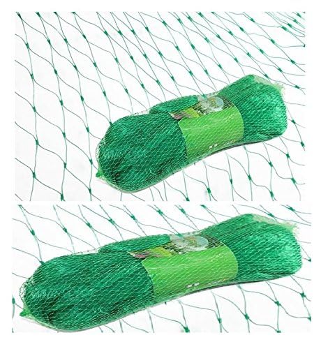 Krisah® 80 X10 Green Anti Bird Net (19 mm Mesh Size) with Cable Ties for Easy Tying (80) - Image 2