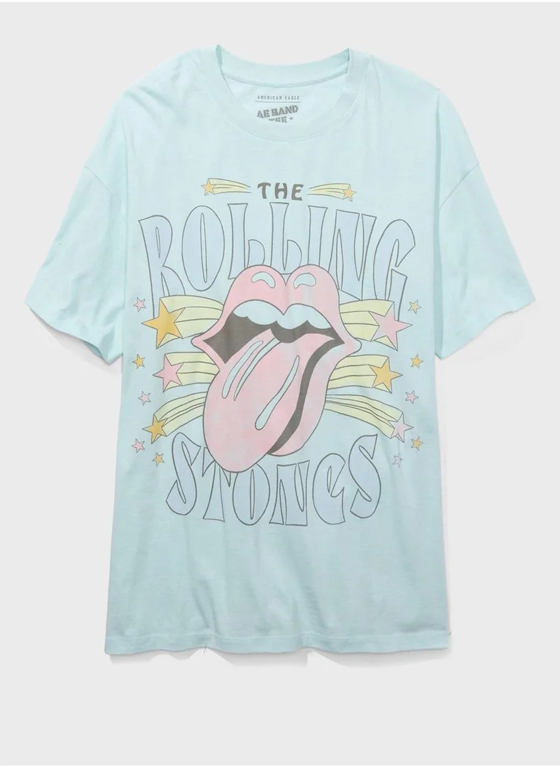 American Eagle Graphic Crew Neck T-Shirt
