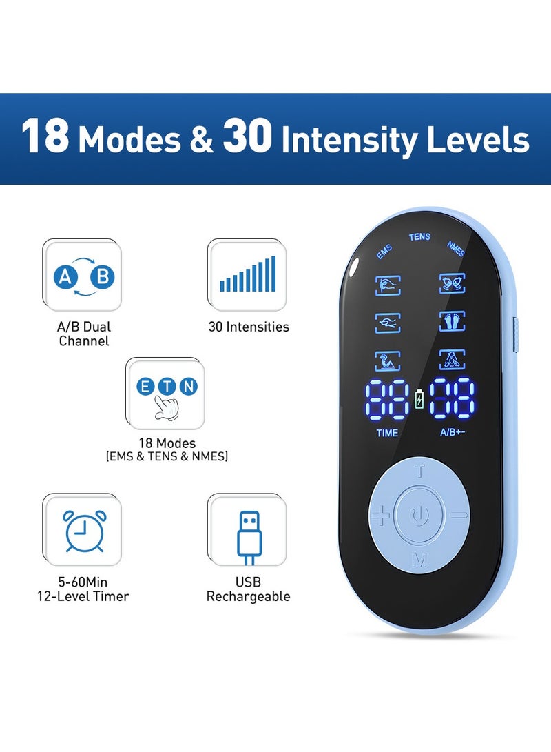 general Multi-functional therapeutic device with microcurrent pulse cervical and foot massager to relieve discomfort as needed - Image 2