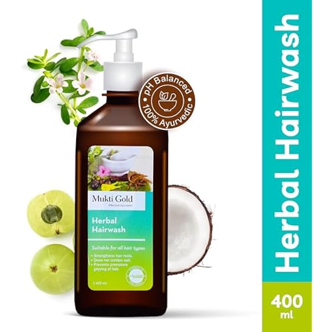 Axiom MUKTI GOLD HAIR WASH 500 ML. - Image 3