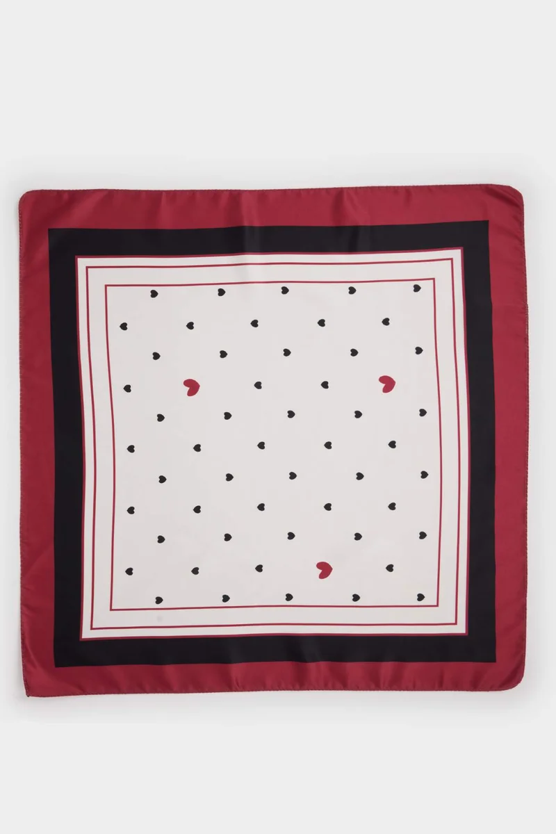 ديفاكتو Girl Printed Foulard