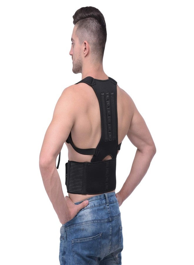 SpiffySky Posture Corrector Shoulder Back Support Belt for Men and Women (Waist Size:32 to 38 Inch) - Image 2