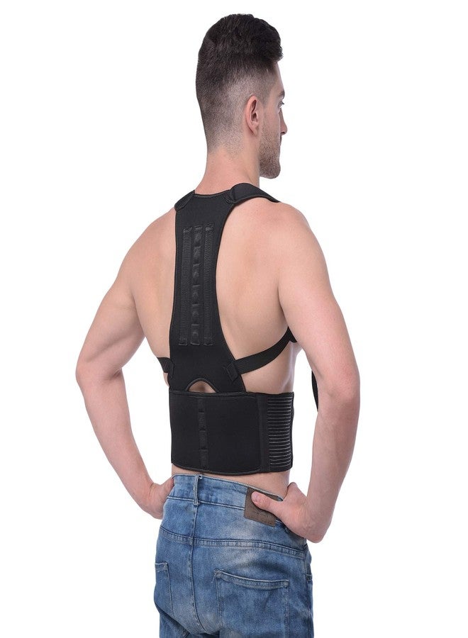 SpiffySky Posture Corrector Shoulder Back Support Belt for Men and Women (Waist Size:32 to 38 Inch) - Image 3
