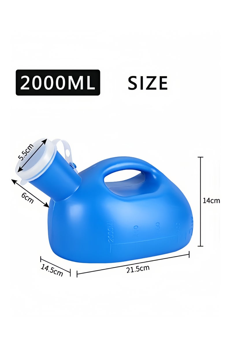 Urinal for Elderly Children，Bedside Urine，Elderly Care，Nighttime Portable，for Hospital Home Camping Travel Bedside Emergency - Image 2