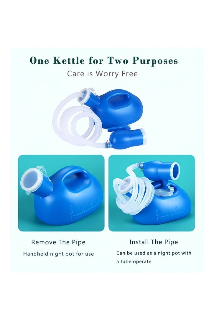 Urinal for Elderly Children，Bedside Urine，Elderly Care，Nighttime Portable，for Hospital Home Camping Travel Bedside Emergency - Image 3