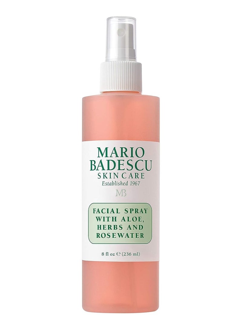 mario badescu skin care - Mario Badescu Facial Spray with Aloe, Herbs and Rose Water for All Skin Types, Face Mist that Hydrates, Rejuvenates & Clarifies - Image 1