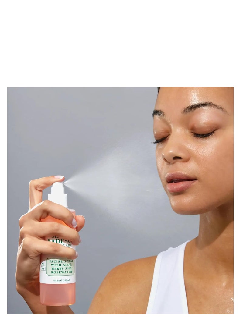 mario badescu skin care - Mario Badescu Facial Spray with Aloe, Herbs and Rose Water for All Skin Types, Face Mist that Hydrates, Rejuvenates & Clarifies - Image 1