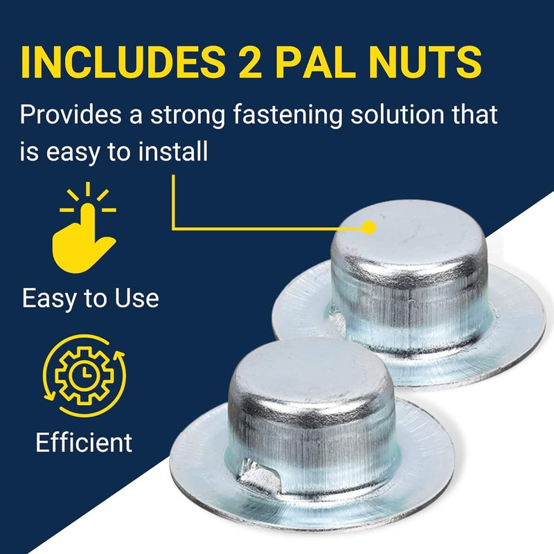 Tie Down | Zinc Boat Trailer Roller Shaft Rod | Corrosion-Resistant Support for Trailer Rollers | Includes 2 Pal Nuts| 5/8" x 9-1/4" - Image 3