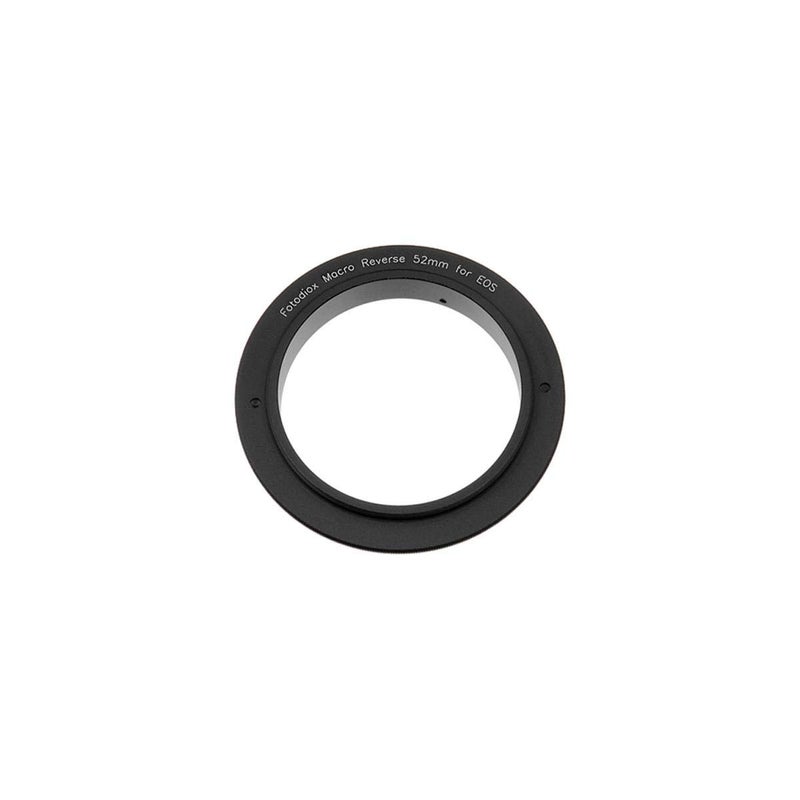 Fotodiox محول فوتوديوكس 52 مم ماكرو عكسي لتركيب العدسات مع خيوط فلتر 52 مم على كاميرات كانون EOS EF/EF-s - Image 1