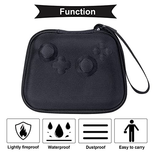 Aenllosi for 8Bitdo Ultimate 2 /Bluetooth/ 2.4g Wireless Controller and Charging Dock Hard Carrying Case, Black (Case Only) - Image 3
