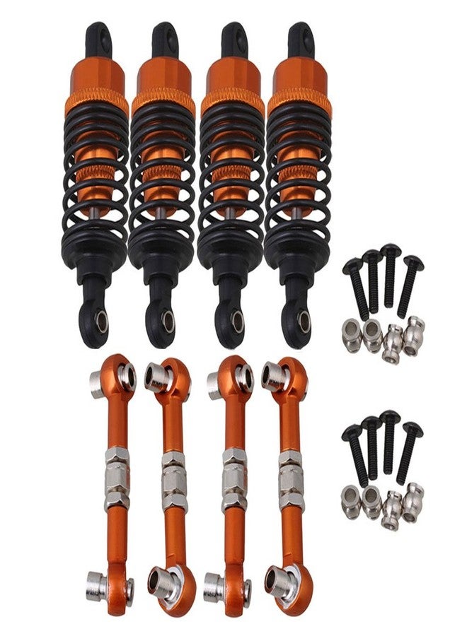 Mxfans RC1:10 Al. RS4006OR/RS4009OR Front/Rear Servo Link & Shock Absorber Pack of 4 - Image 1
